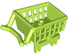 Minifigure, Utensil Shopping Cart Frame