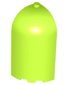 Panel 3 x 3 x 6 Corner Convex with Curved Top