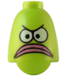 Minifigure, Head, Modified SpongeBob Bus Driver Pattern