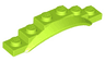 Vehicle, Mudguard 1 1/2 x 6 x 1 with Arch