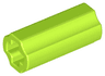 Technic, Axle Connector 2L (Smooth with x Hole + Orientation)