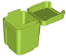 Duplo Container Garbage Can with Lid