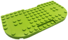Brick, Modified 8 x 16 x 2/3 with 1 x 4 Indentations and 2 Rounded Corners