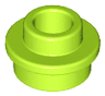 Plate, Round 1 x 1 with Open Stud