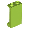 Panel 1 x 2 x 3 with Side Supports - Hollow Studs