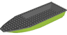 Boat, Hull Unitary 28 x 8 with Dark Bluish Gray Top (92710 / 92711)
