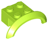 Vehicle, Mudguard 4 x 2 1/2 x 1 with Arch Round