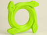 Ring 4 x 4 with 2 x 2 Hole and 4 Snake Head Ends (Ninjago Spinner Crown)