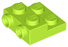 Plate, Modified 2 x 2 x 2/3 with 2 Studs on Side