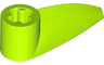 Bionicle 1 x 3 Tooth with Axle Hole (Bohrok Eye)
