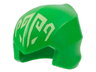 Minifigure, Headgear Ninjago Wrap / Hood Smooth with Bright Light Yellow Energy Symbols Pattern