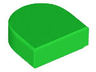Tile, Round 1 x 1 Half Circle Extended