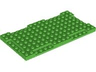 Brick, Modified 8 x 16 x 2/3 with 1 x 4 Indentations