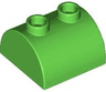 Slope, Curved 2 x 2 Double with 2 Hollow Studs