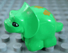Duplo Dinosaur Triceratops Baby with Brown Spots Pattern