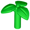 Plant Stem with Bar, 3 Leaves, and Small Pin Hole