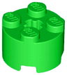 Brick, Round 2 x 2 with Axle Hole