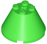 Cone 4 x 4 x 2 with Axle Hole