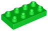 Duplo, Plate 2 x 4 x 1/2 (Thick)