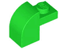 Slope, Curved 2 x 1 x 1 1/3 with Recessed Stud