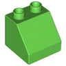 Duplo, Brick 2 x 2 x 1 1/2 Slope 45