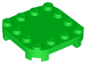 Plate, Modified 4 x 4 with Rounded Corners and 4 Feet