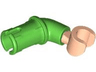 Arm with Technic Pin with Light Nougat Hand
