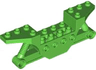 Vehicle, Base 2 x 10 with 4 Pin Holes (Quad Bike Half)