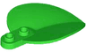 Plant Plate, Round 1 x 2 with Pointed Leaf