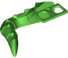Minifigure Costume Tail Dragon, Large - Bends to Right - Flexible Rubber