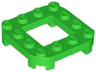 Plate, Modified 4 x 4 with Rounded Corners and 4 Feet with 2 x 2 Open Center
