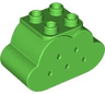 Duplo, Brick 2 x 4 x 2 Cloud
