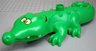 Duplo Alligator / Crocodile Large with Opening Jaw and Wide Snout with Crossed Eyes
