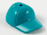 Minifigure, Headgear Cap - Short Curved Bill with Seams and Hole on Top