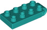 Duplo, Plate 2 x 4 with Hinge