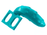 Minifigure Costume Tail Fluffy - Flexible Rubber