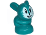 Bunny / Rabbit, Mini Doll Style, Baby, Sitting with White Eyes, Pupils, Teeth and Whiskers, Black Irises, Nose and Mouth Pattern (Sonic the Hedgehog Pocky)