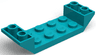 Slope, Inverted 45 6 x 2 Double with 2 x 4 Cutout