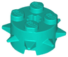 Brick, Round 2 x 2 with Spikes and Axle Hole