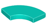 Tile, Round Corner 2 x 2 Macaroni