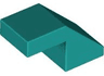 Slope 45 2 x 1 with Cutout without Stud