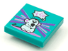 Tile 2 x 2 with BeatBit Album Cover - Singing Mouse Pattern