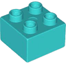 Duplo, Brick 2 x 2