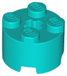 Brick, Round 2 x 2 with Axle Hole