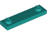 Plate, Modified 1 x 4 with 2 Studs with Groove