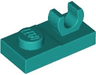 Plate, Modified 1 x 2 with Open O Clip on Top