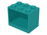 Container, Cupboard 2 x 3 x 2 - Solid Studs