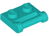 Plate, Modified 1 x 2 with Bar Handle on Side - Closed Ends