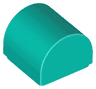 Slope, Curved 1 x 1 x 2/3 Double