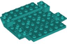 Aircraft Fuselage Middle Bottom 8 x 8 with 4 Holes and 4 Pin Holes